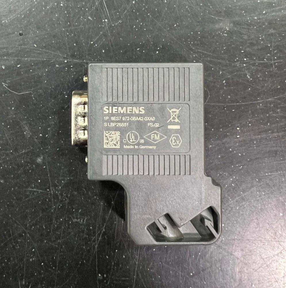 Siemens PROFIBUS Connector 90° with PG Socket (6ES7972-0BB42-0XA0) - FastConnect Plug - JRM Solutions
